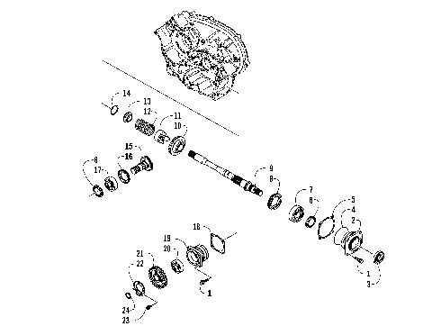 FRONT BEVEL GEAR [79213]