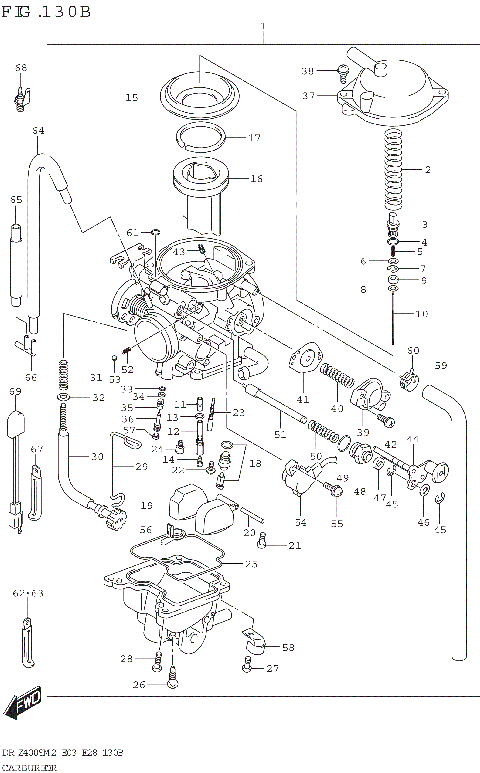 CARBURETOR (E03,E28)