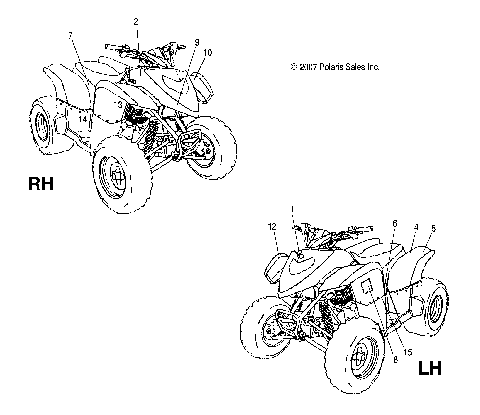 BODY, DECALS - A08PB20EB (49ATVDECAL08PHXQD)
