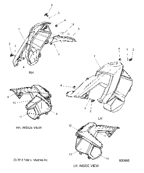 BODY, SIDE PANELS - S19ELS8R ALL OPTIONS (600995)