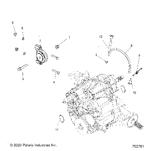 DRIVE TRAIN, MAIN GEARCASE MOUNTING - R21RRV99AC/BC (702781)
