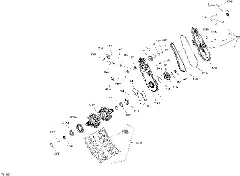 05- Drive Train Xtrim - 850 E-TEC