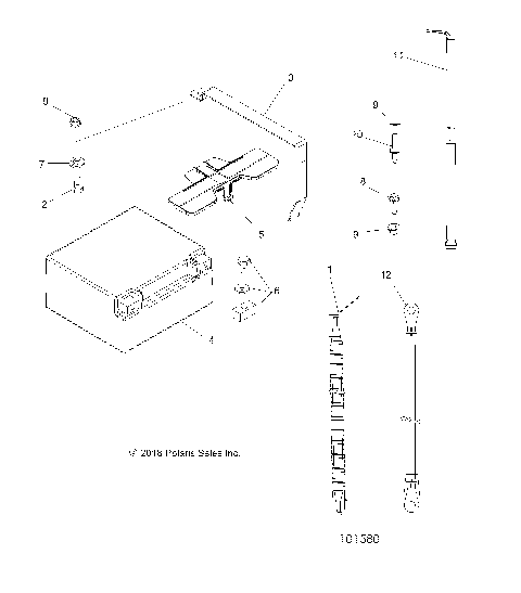 ELECTRICAL, BATTERY - A19SVA85BG (101580)