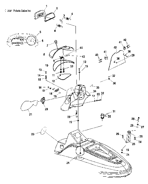 SHROUD - W025199D/W025199I (4971327132A03)