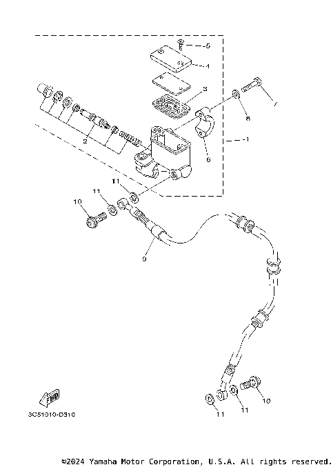 FRONT MASTER CYLINDER