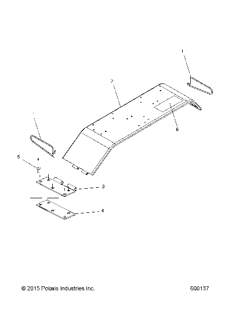 CHASSIS, CLUTCH GUARD - S19SJA5BSL/BEL (600137)