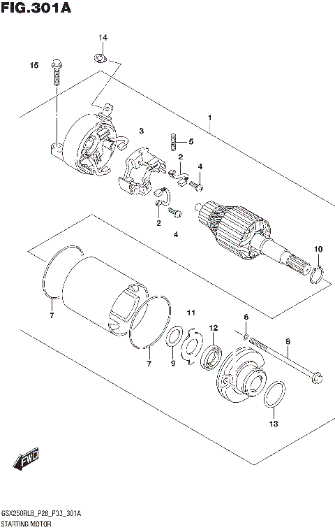 STARTING MOTOR