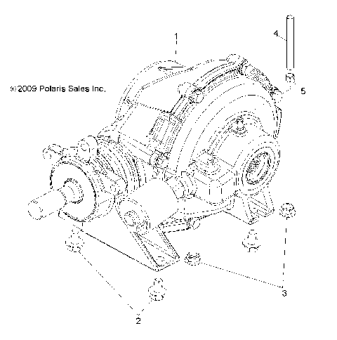 DRIVE TRAIN, REAR GEARCASE MOUNTING - R12HR76AG/AR (49RGRGEARCASEMTGRR106X6)
