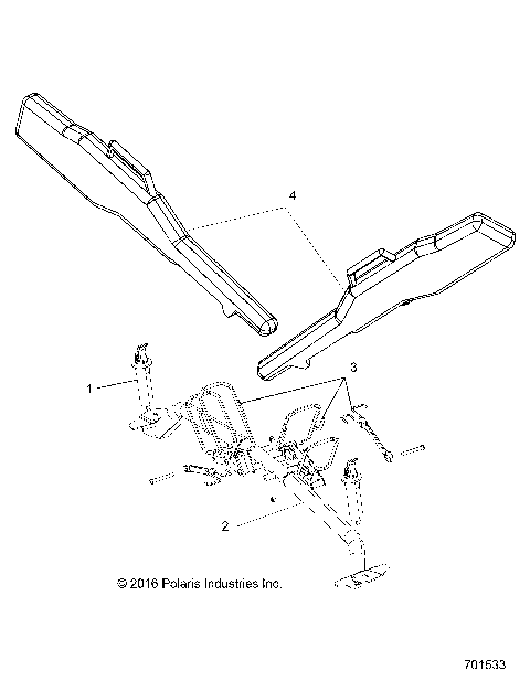 ACCESSORY, GUN MOUNT - R18RGU99B9 (701533)