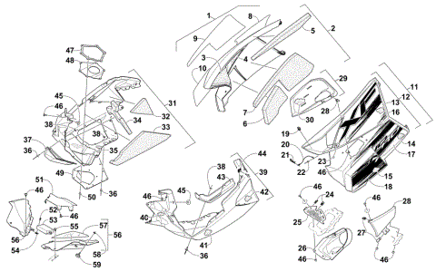 SKID PLATE AND SIDE PANEL ASSEMBLY