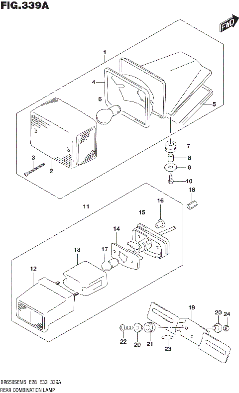 REAR COMBINATION LAMP