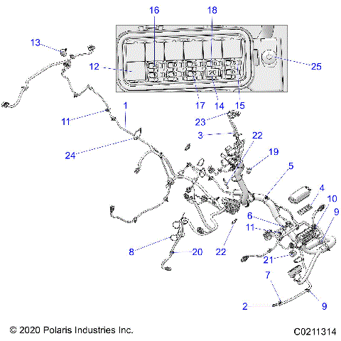 ELECTRICAL, HARNESS - A26SLZ95AF (C0211314)