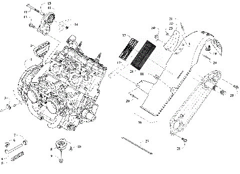 ENGINE AND RELATED PARTS [111185]