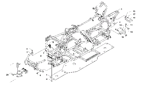 FRAME AND RELATED PARTS [301341]