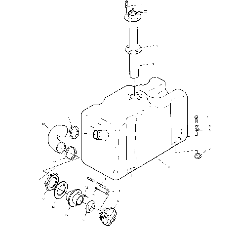 FUEL TANK - I994590 (4951425142a009)