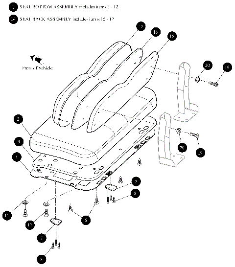 SEAT BOTTOM ASSEMBLY [302632]