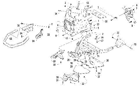 FRONT BUMPER AND FRAME ASSEMBLY [98987]