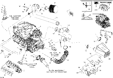 01- Engine And Air Intake Silencer