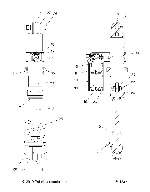 SUSPENSION, SHOCK, IFS (7045299) - S21EKL8RS ALL OPTIONS (601347)
