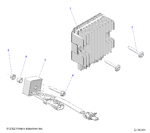 ELECTRICAL, REGULATOR and RELAY - R25CCA57A1 (701166)