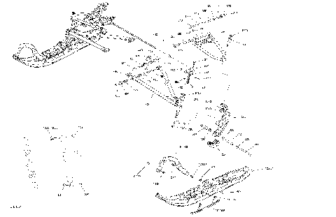 07- Front Suspension And Ski Renegade - Package Adrenaline Except 850 E-TEC