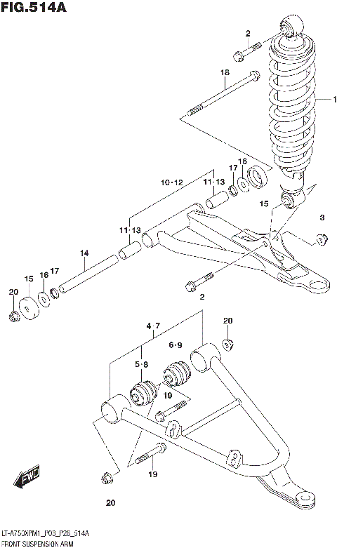 FRONT SUSPENSION ARM