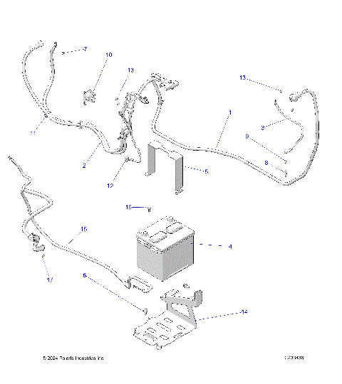 ELECTRICAL, BATTERY - R25RRV99AC (C700968-1)
