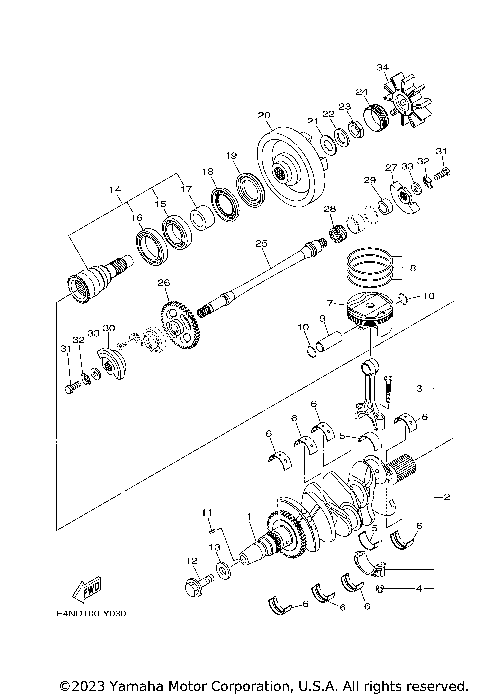 CRANKSHAFT & PISTON
