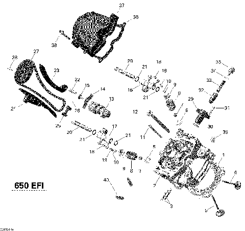 01- Cylinder Head, Front _03R1517a