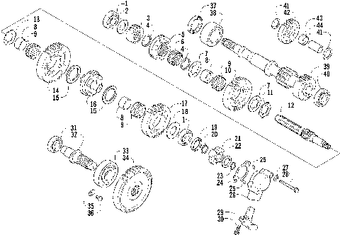 SECONDARY TRANSMISSION ASSEMBLY [89204]