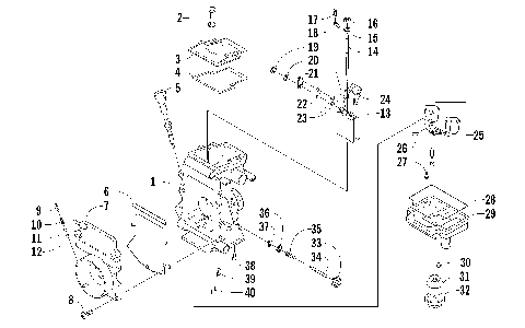 CARBURETOR, INTERNAL PARTS [87301]