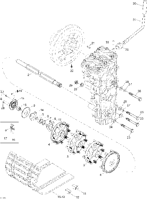 05- Drive Axle And Track