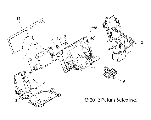 BODY, SEAT DIVIDER - Z14JT9EFX (49RGRSEATDVD13RZRXP900I)