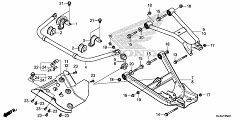 REAR ARM@REAR STABILIZER