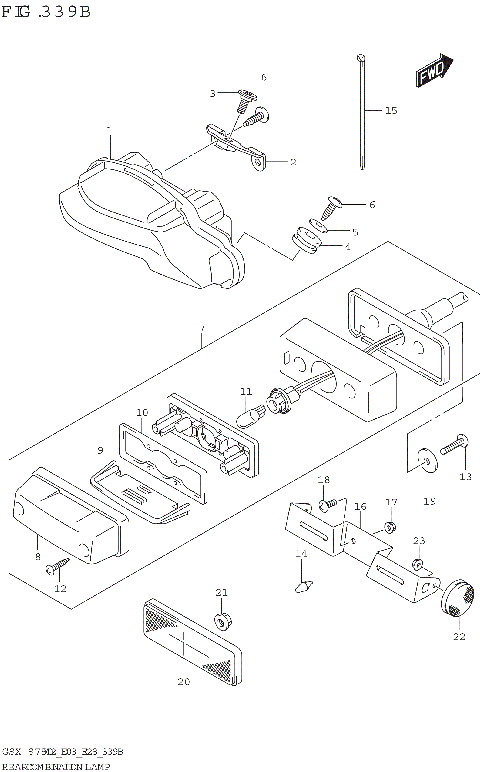 REAR COMBINATION LAMP