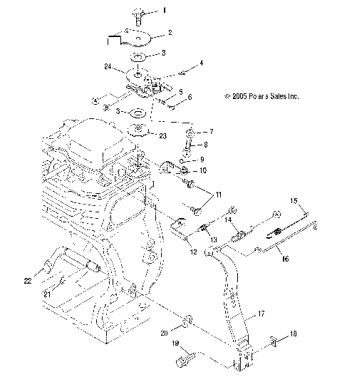 ENGINE, GOVERNOR - S23WAA1ASA/1AEA (4997579757B06)