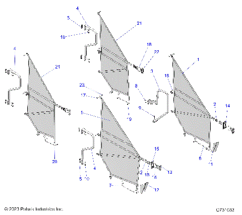 BODY, NETS - R24X6E1RAH/BH (C731033)