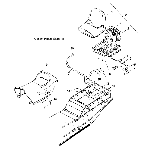 SEAT - S07NT3AS/AE (49SNOWSEAT340TOUR)
