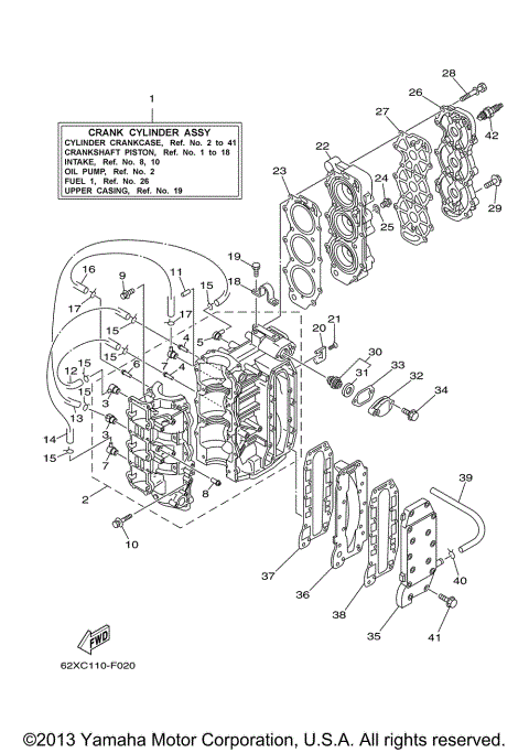 CYLINDER CRANKCASE