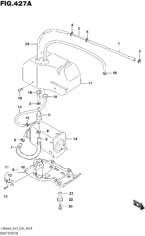 EVAP SYSTEM (LS650L6 E33)