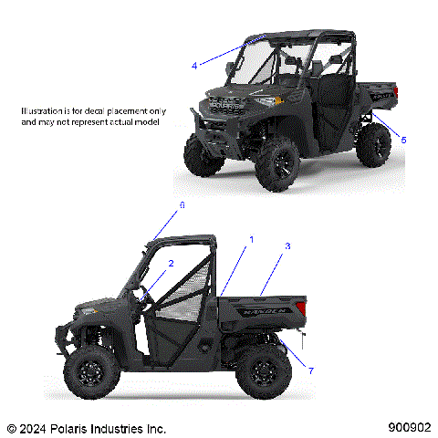 BODY, DECALS, GENERAL - R25TAE99FM (900902)