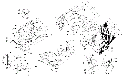 SKID PLATE AND SIDE PANEL ASSEMBLY [105129]