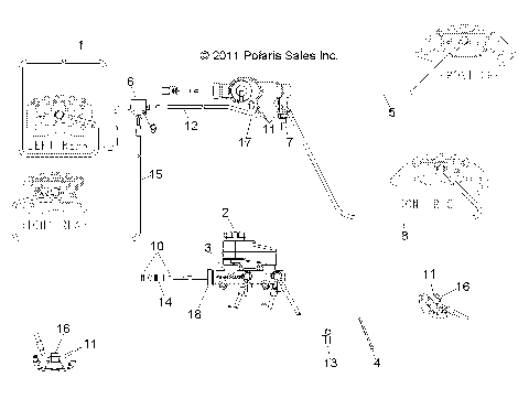 BRAKES, LINES and MASTER CYLINDER - R14WH76AA/EAC (49RGRBRAKELINES12CREW)
