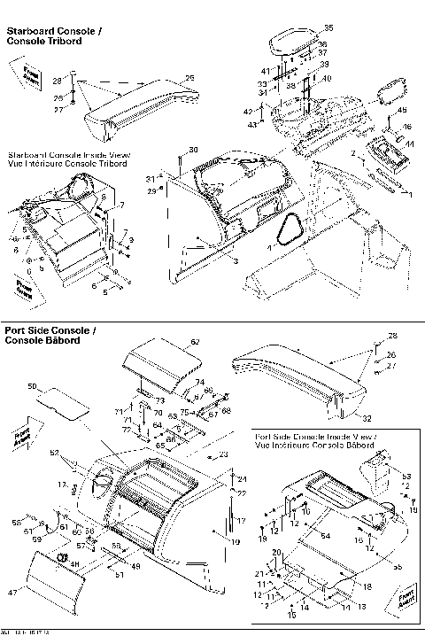 09- Front Console And Glove Box