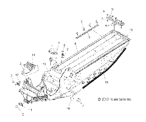 CHASSIS, ASM. - S10PB6HSA/HSL/HEA (49SNOWCHASSIS10600IQ)
