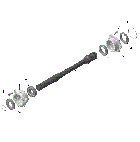 01- ROTAX - Drive Shaft