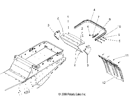 BUMPER/HITCH/FLAP - S07PY7FS/FE (49SNOWBUMPERFSTOUR)