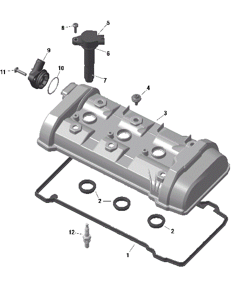 01- ROTAX - Valve Cover