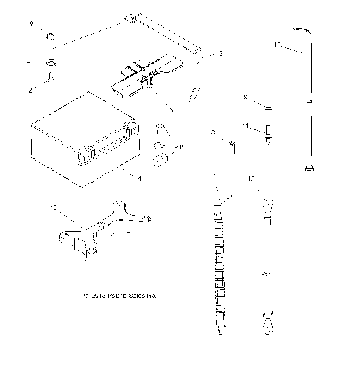 ELECTRICAL, BATTERY - A14GH8EFI (49ATVBATTERY14SCRAM850I)
