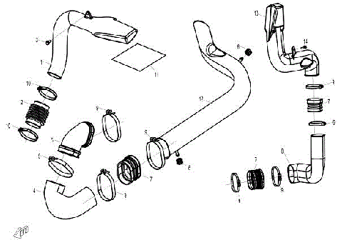CVT COOLING SYSTEM  (STARTING FROM 2012)